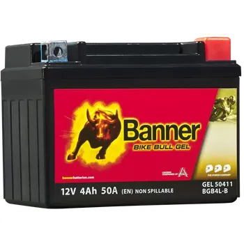 Motobaterie Motobaterie Banner Bike Bull GEL 50411 / BGB4L-B - GB4L-B ( YB4L-B )