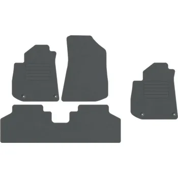 autokoberec Kobercové rohože Edecor velurové 4 ks