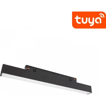 LED lišta Lištové magnetické svítidlo Line S 8W Tuya CCT Ra90 48V černé