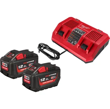 MILWAUKEE M18HNRGO3-122 sada Powerpack akumulátor + nabíječka