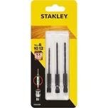 STANLEY Vrtáky do dřeva pro kuželový záhlubník průměru 4, 5 a mm, sada 3 dílů