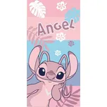 Osuška DISNEY STITCH ANGEL 70x140 cm Rychleschnoucí