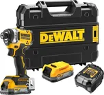DEWALT DCF860E2T 18V AKU rázový utahovák 1/4 2x1,7Ah POWERSTACK v kufru