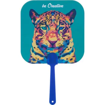 Vějíř na zakázku Digibreeze - Modrá / Bílá