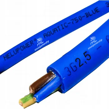 elektrický kabel Kabel pro hlubinná čerpadla 3x2,5 750V AQUATIC bubnový