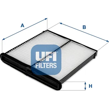 Ventilátor topení a klimatizace Filtr, vzduch v interiéru UFI 53.330.00