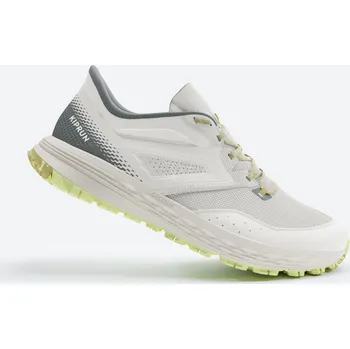 Pánská běžecká obuv KIPRUN Pánské boty na trailový běh TR2 48 BÍLÁ|ZELENÁ|ŽLUTÁ