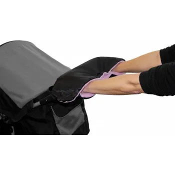 Rukávník Rukávník ke kočárku Emitex - černá + lila