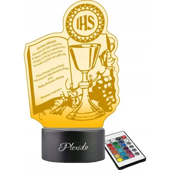 Lampička Noční lampa Plexido vícebarevná