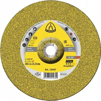 Řezný kotouč Řezný kotouč na kov Klingspor 115x6x22,23