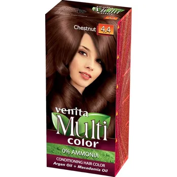 Kosmetika Multi color barva na vlasy 4.4 kaštan 50+50