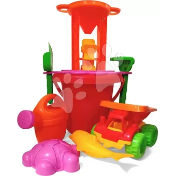 Hračka na písek Velký maxi set na písek v průhledném batohu