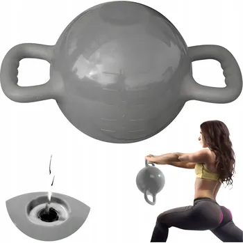Nastavitelný Kettlebell na vodu, 1-5 kg, Kettle, 2 Úchyty