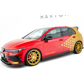 Tuning Sada splitterů V2 Volkswagen Golf GTI Clubsport Mk8 Facelift