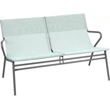 Zahradní lavice Nízká lavice VENCE BatylineDUO modrozelená Mistral