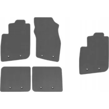 autokoberec Kobercové rohožky Edecor velurové 5 ks