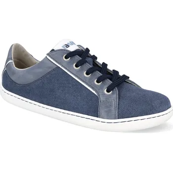 Dívčí obuv Barefoot tenisky Fare Bare - B5712301 Elegant jeans modré Velikost: 41