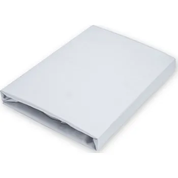 Prostěradlo Brotex Napínací saténové prostěradlo světle šedé Rozměr: 180x200 dvojlůžko