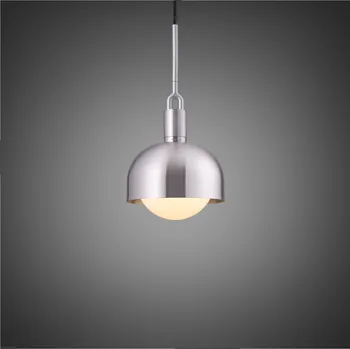 Buster + Punch Vidlička ocel/opálové sklo Ø 25cm - Stříška - Ø 12,5 cm, výška 2,6 cm ocelově šedá, bílá 1 x 7,5 W LED - Doprava zdarma