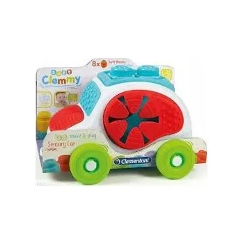 ostatní stavebnice Clementoni Stavebnice Měkké Auto Soft s kostkami Clemmy 17315