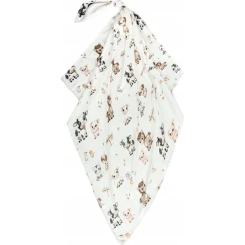 Zavinovačka Bambusová 100% Zavinovačka / Letní deka / Pareo 110x140 cm Farma Bonjour Cherie