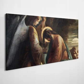 Obraz Dekorace na plátně Ježíš modlící se v zahradě