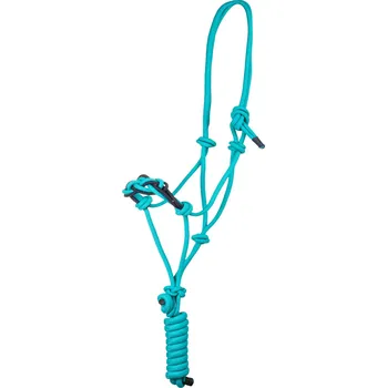 Pool's Set provazové ohlávky a vodítka Fancy Pool's, teal/navy