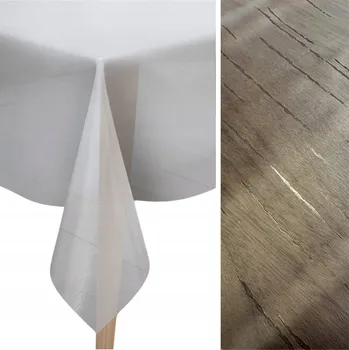 ubrus Voskované plátno na stůl ubrus ODOLNÉ SKVRNÁM do kuchyně dekorativní 140x240 GOSIA