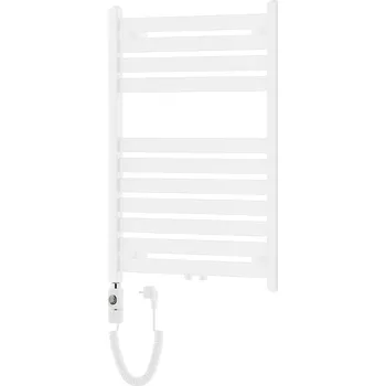 Radiátor Mexen Uran, elektrické topné těleso 800x600 mm+ topná tyč 600 W, bílá, W105-0800-600-2600-20