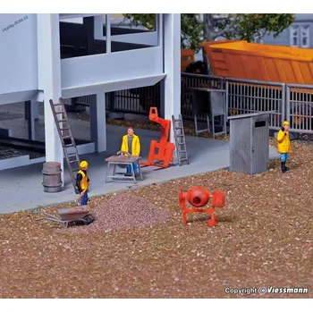 Modelová železnice Na stavbě příslušenství H0 - Kibri 38140