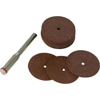 Brusný kotouč Sada řezných kotoučů 17ks + stopka S=3,2mm