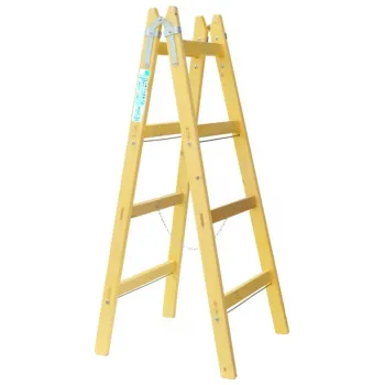 Žebřík ZARGES Dřevěný stojací žebřík (štafle), kód 60107