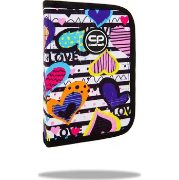 Set školních potřeb Piórnik jednoklapkowy bez wyposażenia Clipper Diary CoolPack, Patio