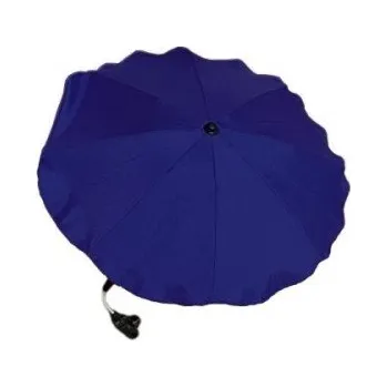 Slunečník ke kočárku Slunečník na kočárek modrý tmavý