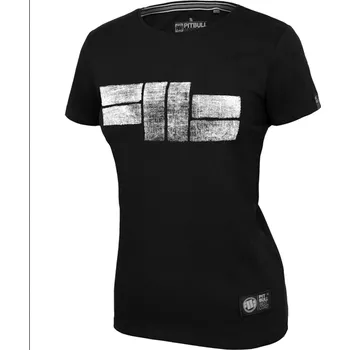 Dámské tričko PitBull West Coast Dámské triko Classic Logo - černé XS