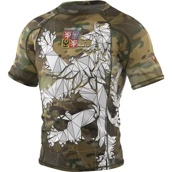 Extreme Hobby Rashguard KR.rukáv ČESKÝ LEV - camo M
