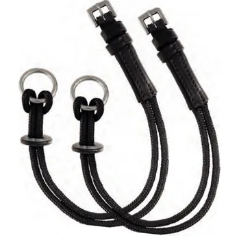 Udidlo pro koně Stübben Řemínky k udidlu fuga Stübben, pár, černé