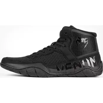 Boxerská obuv Venum Boty Wrestling Elite - černé 45