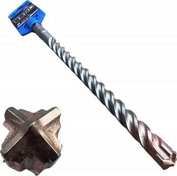 Vrták VRTÁK kladivo do BETONU 4 nože VYSOKÁ KVALITA SDS-PLUS LABOR 6x260mm