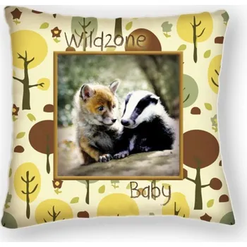 Polštář WILDZONE Liška s jezevcem - polštářek