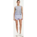 adidas Funkční tričko Own the Run 3-Stripes JD7763 Modrá Regular Fit XS