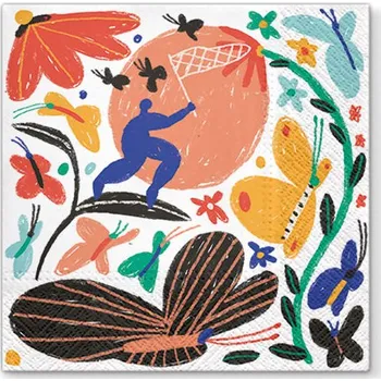 Papírový ubrousek Paw Ubrousky PAWAroma Grapes & Mint 20ks