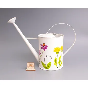 Konvice na čaj Plechová konvička - bylinky