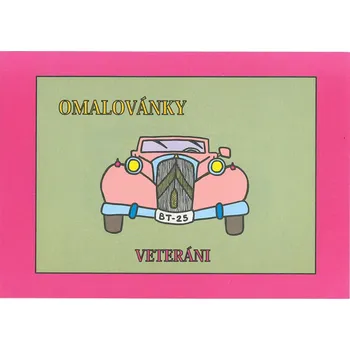 omalovánky CB Pap CB omalovánky A5 Veterání