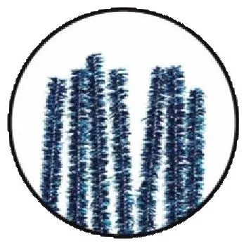 plyšák ALIGA drátky plyšové 40ks DPK-09 modré