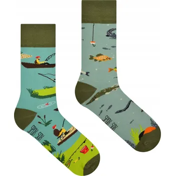 Pánská móda Spox Sox Rybářské Ponožky, vícebarevné, velikost 36-39