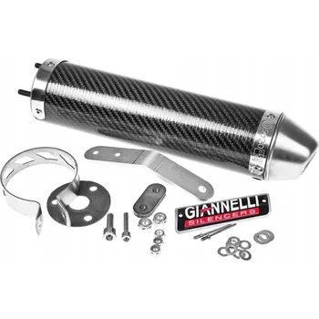 Výfuk pro motocykl Karbonový Tlumič Giannelli Supermoto