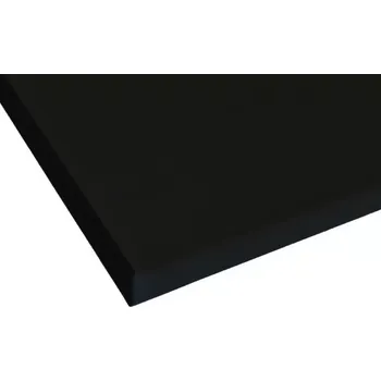 Textilie 3D malířské plátno bavlněné černé 100 x 100 cm