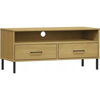 Televizní stolek TV stolek Oslo 106x40x46,5 cm hnědý