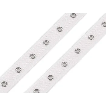 Prýmek / průchodky na bavlněné stuze šíře 20 mm